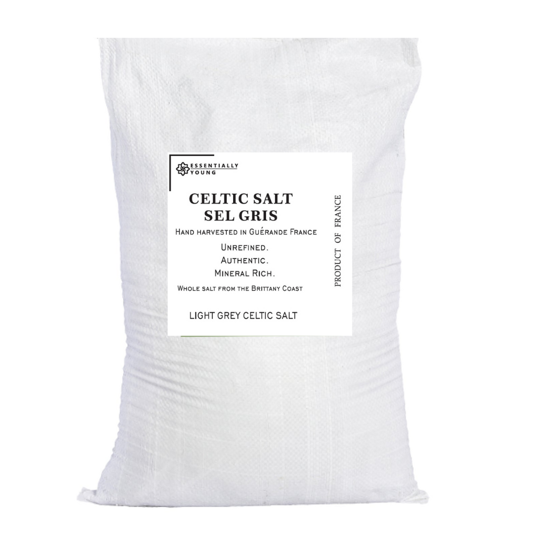 Celtic salt 25kg COARSE Imported from France — Essentially Young