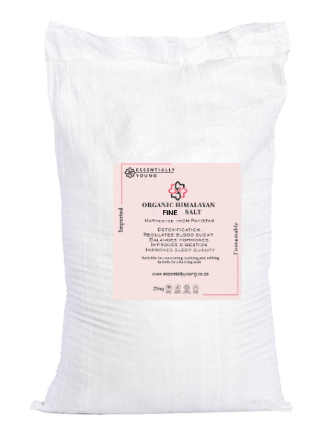 HIMALAYAN FINE PINK SALT 25KG IMPORTED